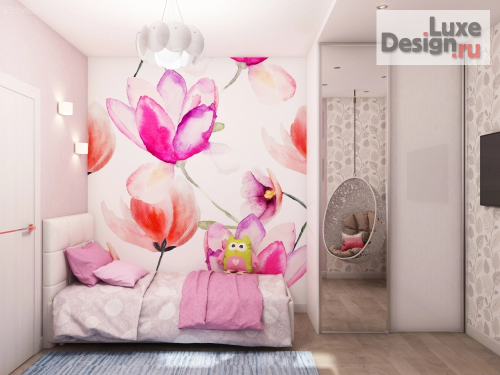 Дизайн интерьера трехкомнатной квартиры "ЖК Оазис" (фото 15)