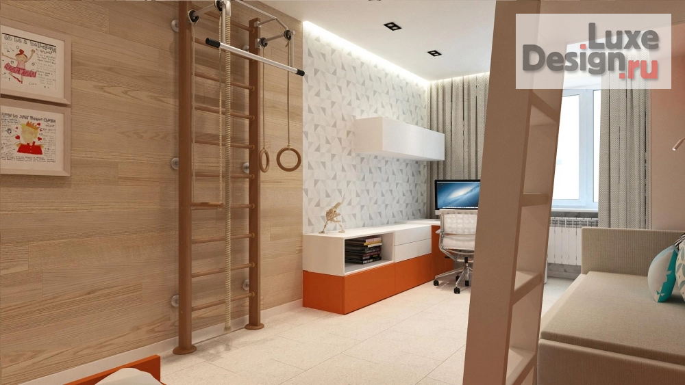 Дизайн интерьера трехкомнатной квартиры "ZEST" (фото 17)