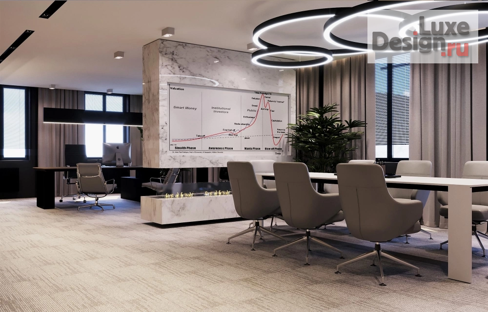 Дизайн интерьера офиса "OFFICE INTERIOR" (фото 2)
