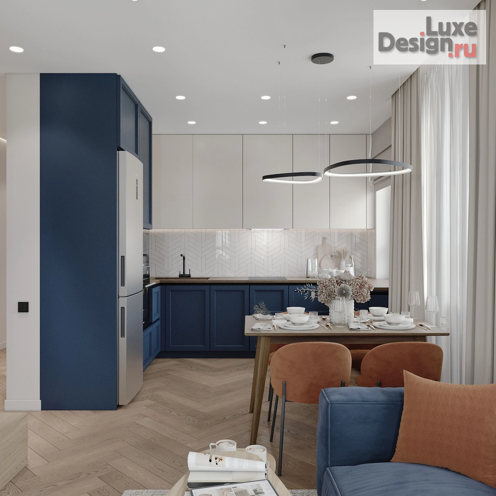 Дизайн интерьера трехкомнатной квартиры "Жк.Баланс " (фото 12)