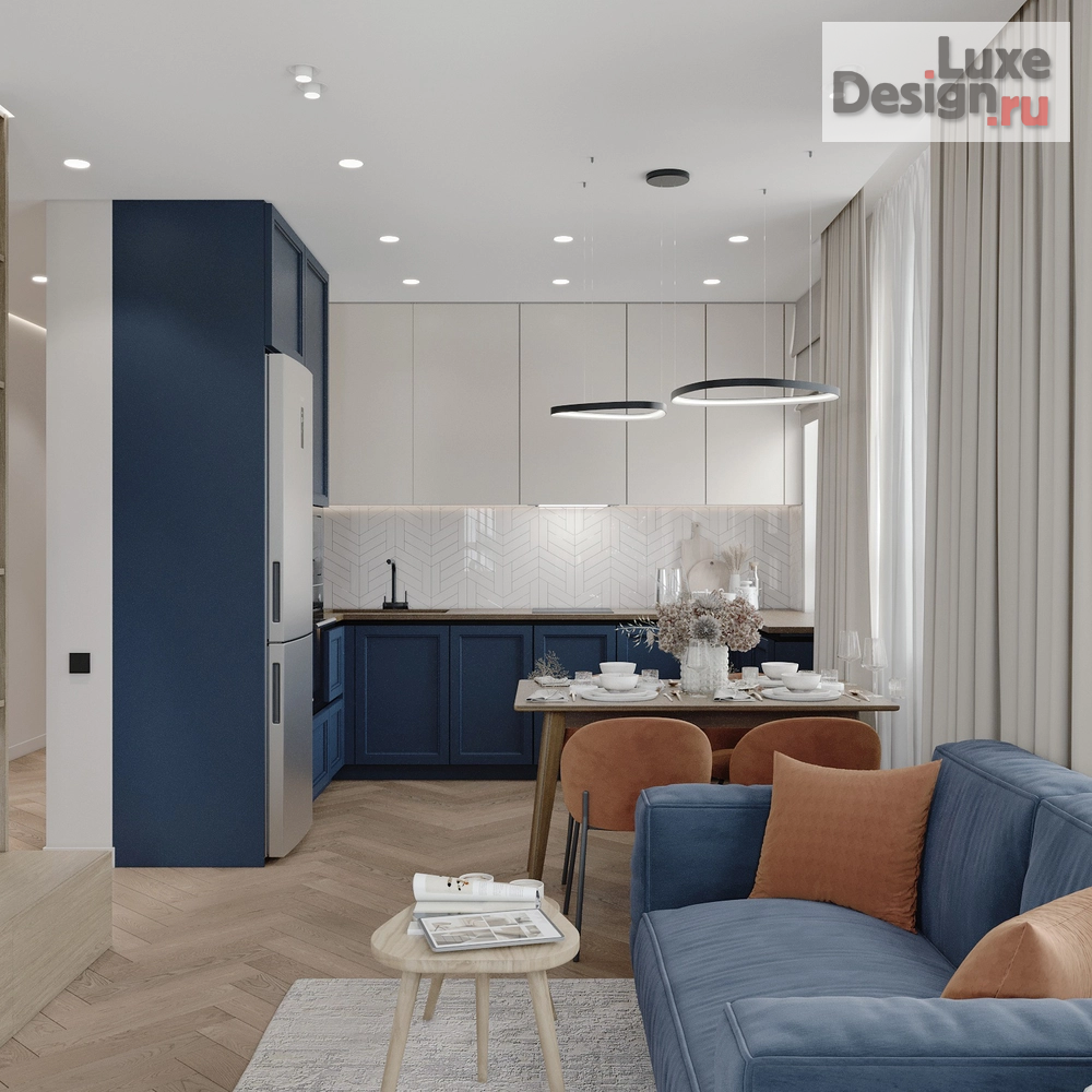 Дизайн интерьера трехкомнатной квартиры "Жк.Баланс " (фото 15)