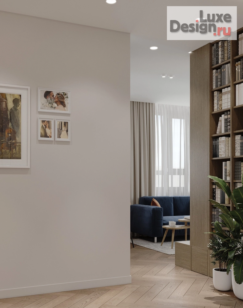 Дизайн интерьера трехкомнатной квартиры "Жк.Баланс " (фото 18)