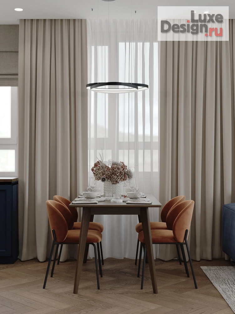 Дизайн интерьера трехкомнатной квартиры "Жк.Баланс " (фото 19)