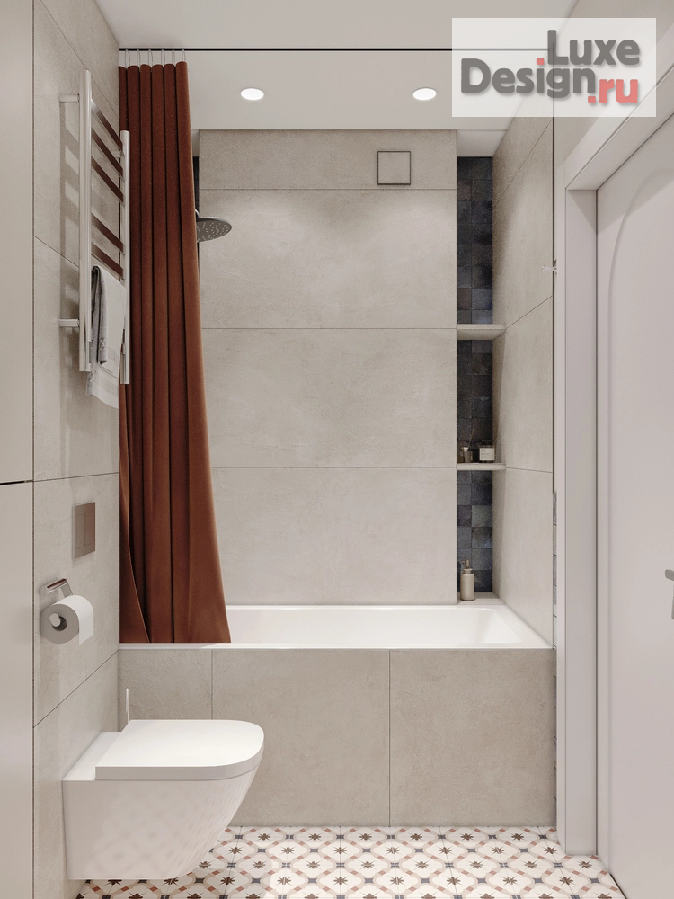 Дизайн интерьера трехкомнатной квартиры "Жк.Баланс " (фото 34)