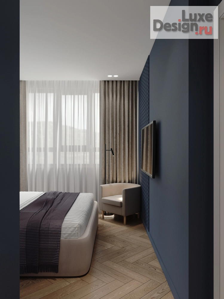 Дизайн интерьера трехкомнатной квартиры "Жк.Баланс " (фото 22)