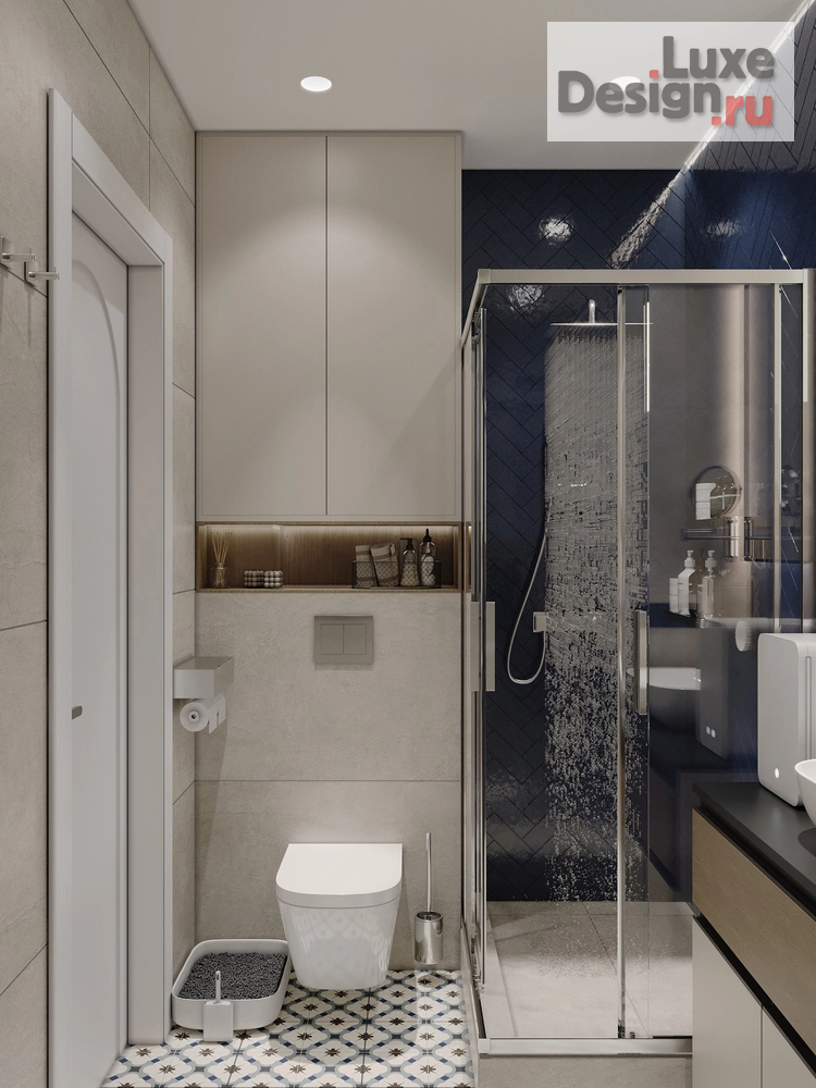 Дизайн интерьера трехкомнатной квартиры "Жк.Баланс " (фото 31)