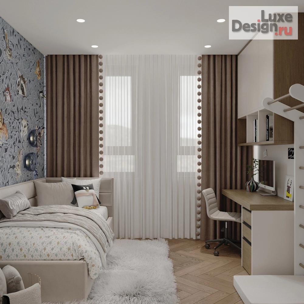 Дизайн интерьера трехкомнатной квартиры "Жк.Баланс " (фото 27)