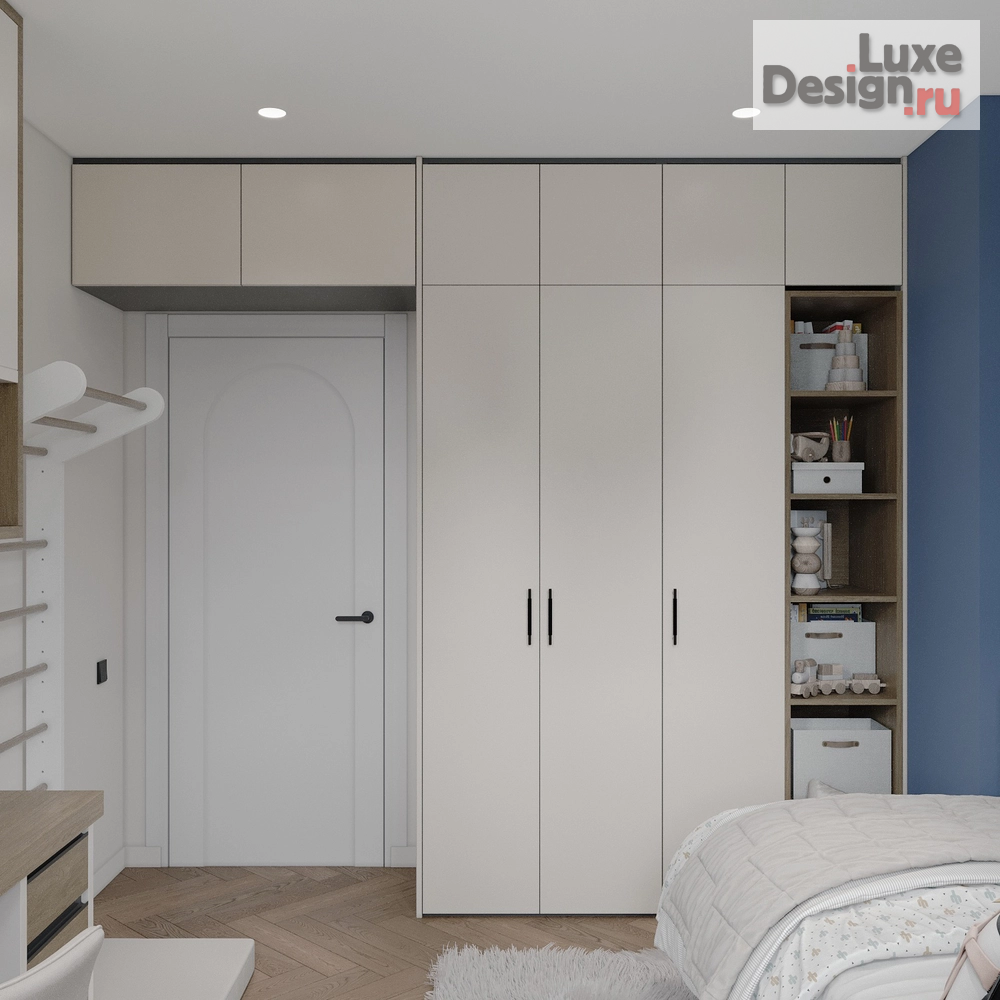 Дизайн интерьера трехкомнатной квартиры "Жк.Баланс " (фото 28)