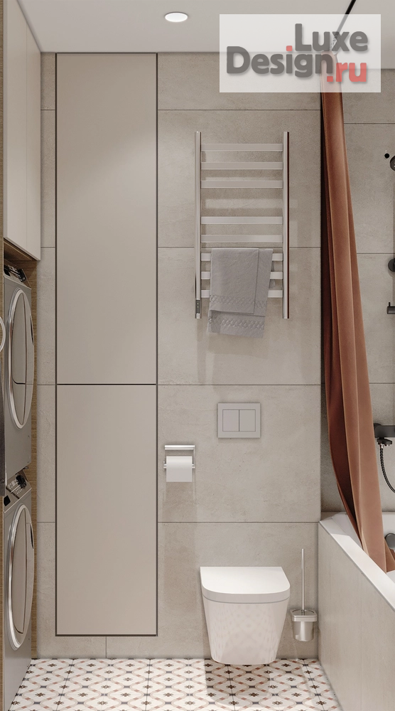 Дизайн интерьера трехкомнатной квартиры "Жк.Баланс " (фото 37)