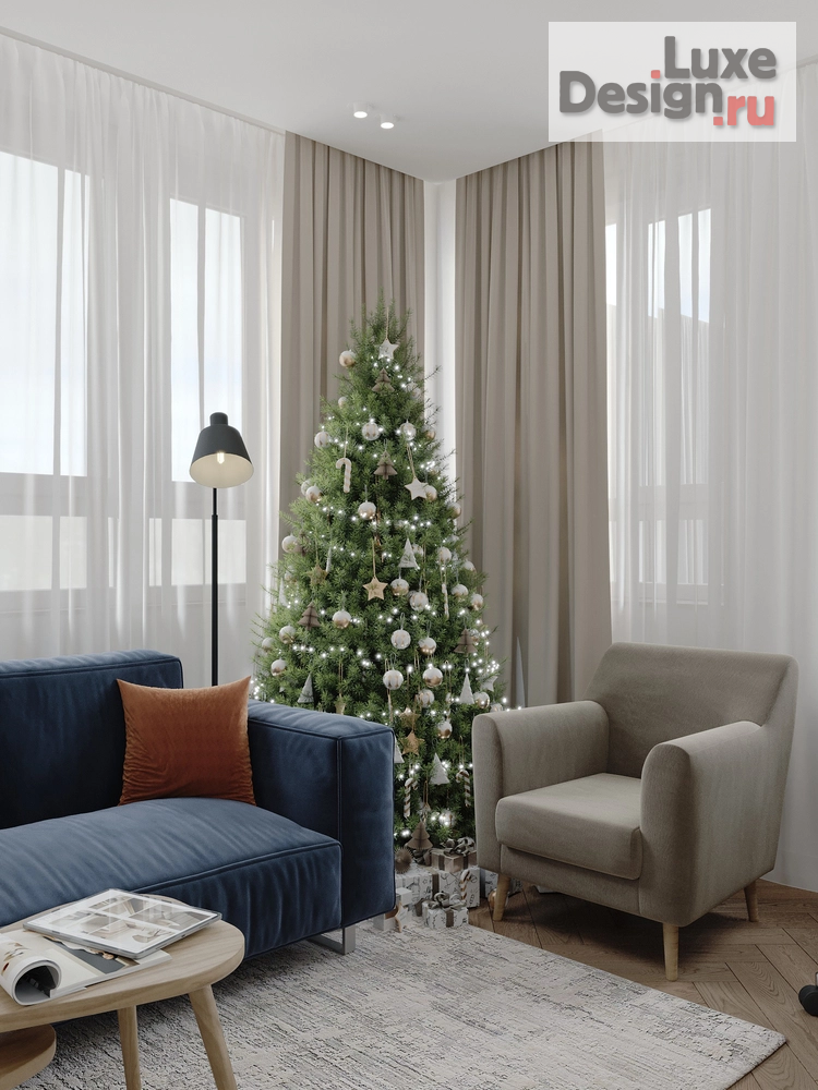 Дизайн интерьера трехкомнатной квартиры "Жк.Баланс " (фото 10)