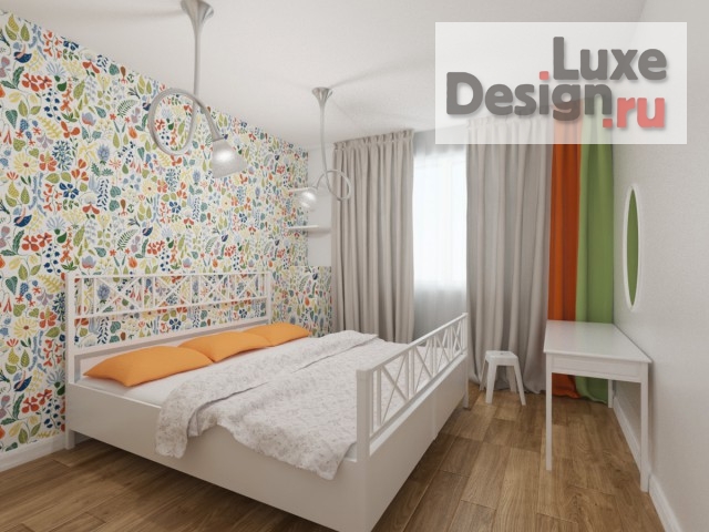 Дизайн интерьера комнаты "спальня" (фото 2)