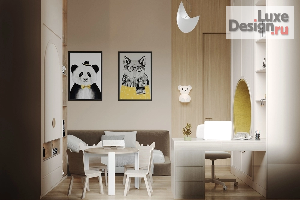 Дизайн интерьера детской "детская" (фото 2)