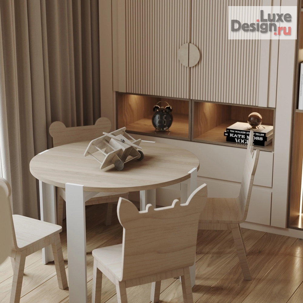 Дизайн интерьера детской "детская" (фото 4)