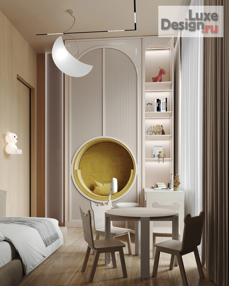 Дизайн интерьера детской "детская" (фото 5)