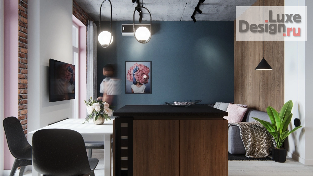 Дизайн интерьера квартиры " Klever Loft" (фото 2)