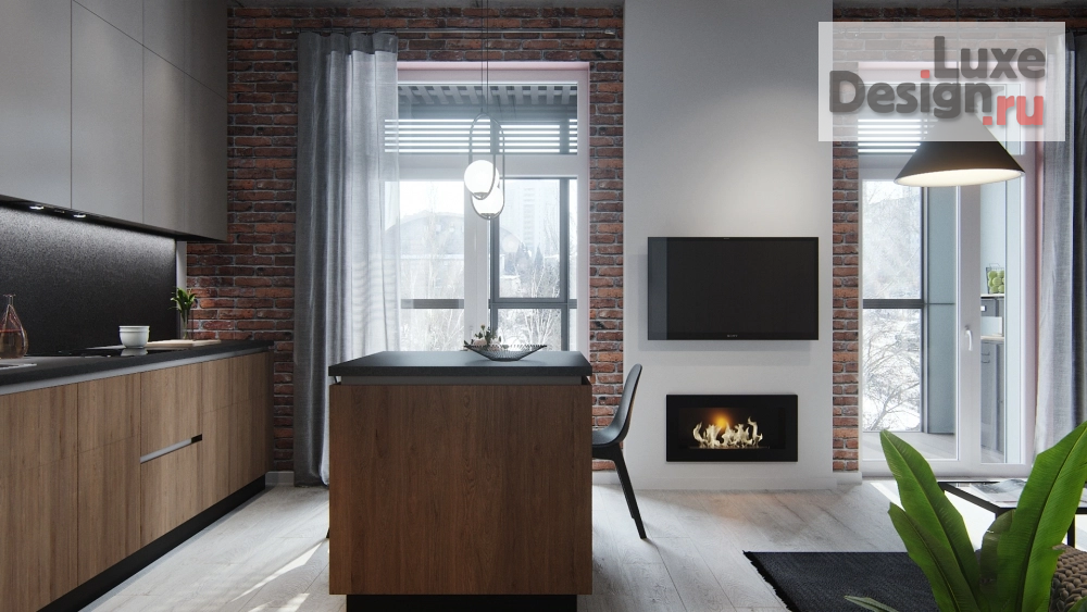 Дизайн интерьера квартиры " Klever Loft" (фото 5)