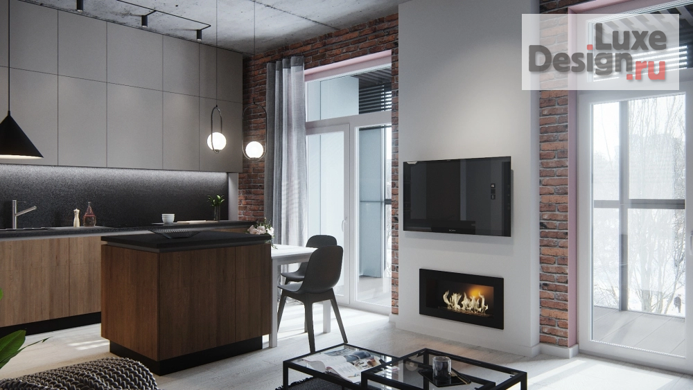 Дизайн интерьера квартиры " Klever Loft" (фото 7)