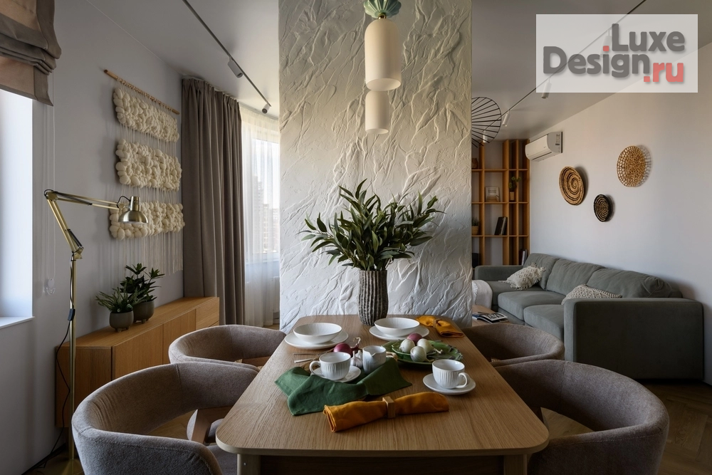 Дизайн интерьера гостиной "Гостиная в этническом стиле" (фото 9)