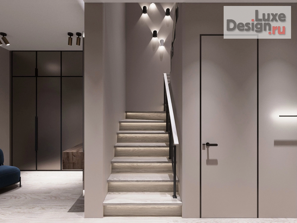 Дизайн интерьера таунхауса "Интерьер таунхауса Гармония " (фото 13)