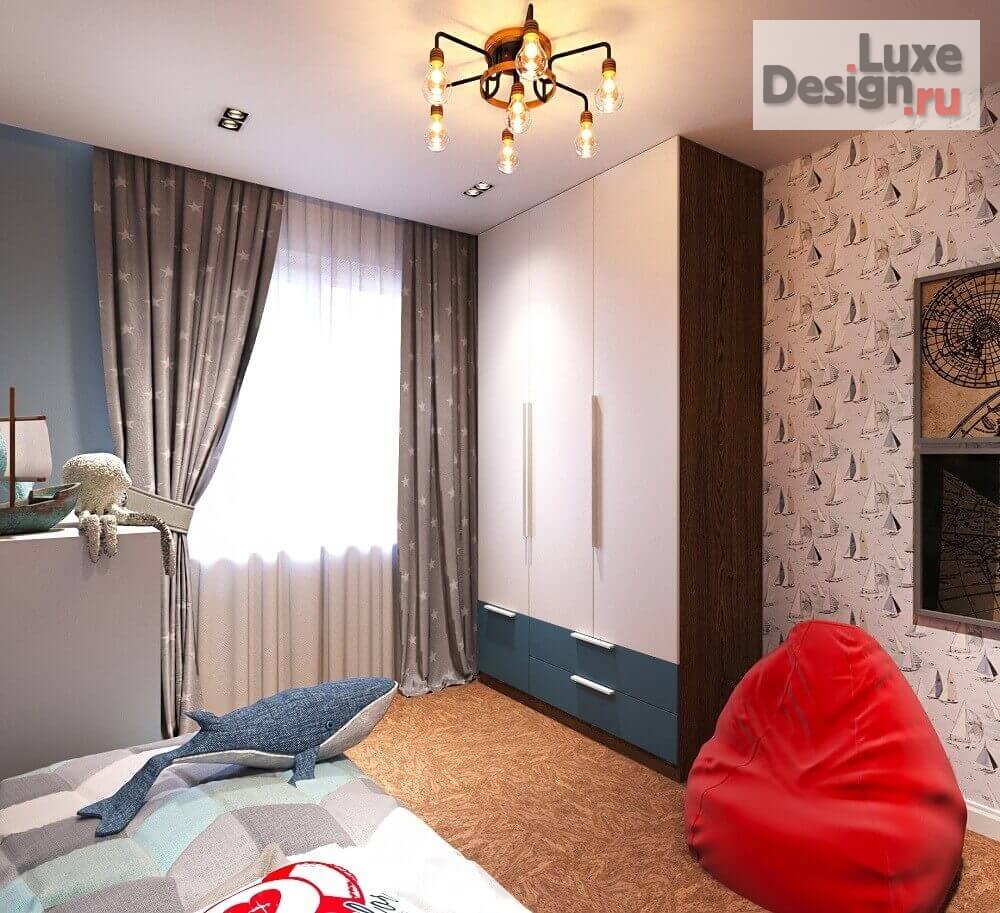 Дизайн интерьера четырехкомнатной квартиры "Эталон" (фото 10)