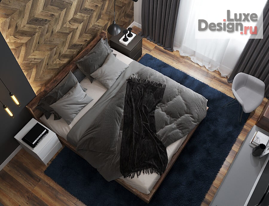 Дизайн интерьера трехкомнатной квартиры "Rusty Loft" (фото 16)