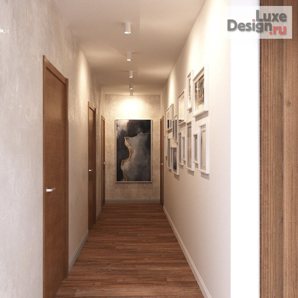 Дизайн интерьера четырехкомнатной квартиры "Эталон" (фото 2)