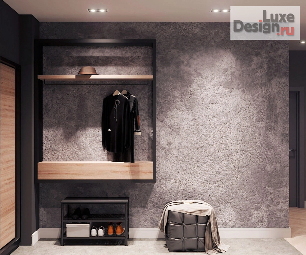 Дизайн интерьера трехкомнатной квартиры "Black Stroke" (фото 8)