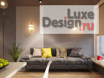 Дизайн интерьера двухкомнатной квартиры "Квартира в стиле Лофт" (фото 1)