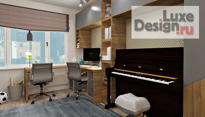 Дизайн интерьера детской "Детская комната" (фото 1)