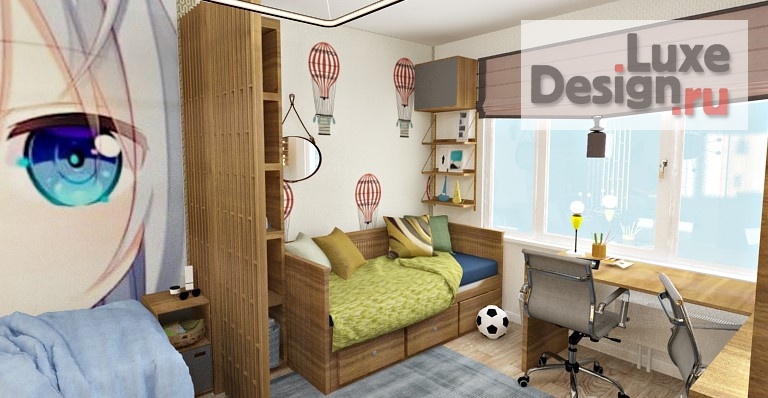 Дизайн интерьера детской "Детская комната" (фото 4)