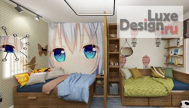 Дизайн интерьера детской "Детская комната" (фото 5)