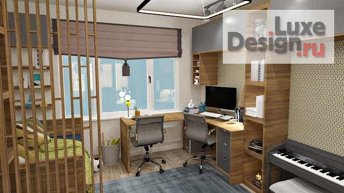 Дизайн интерьера детской "Детская комната" (фото 6)