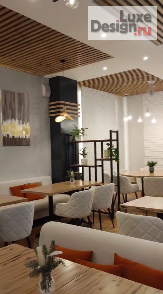 Дизайн интерьера ресторана "Ресторан/кафе/гастробистро" (фото 20)