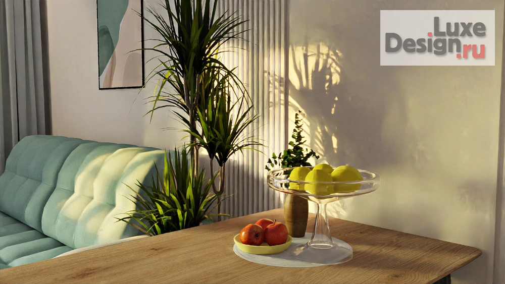 Дизайн интерьера двухкомнатной квартиры "2 ком. квартира-студия ЖК Академ-Центр г. Екатеринбург" (фото 12)