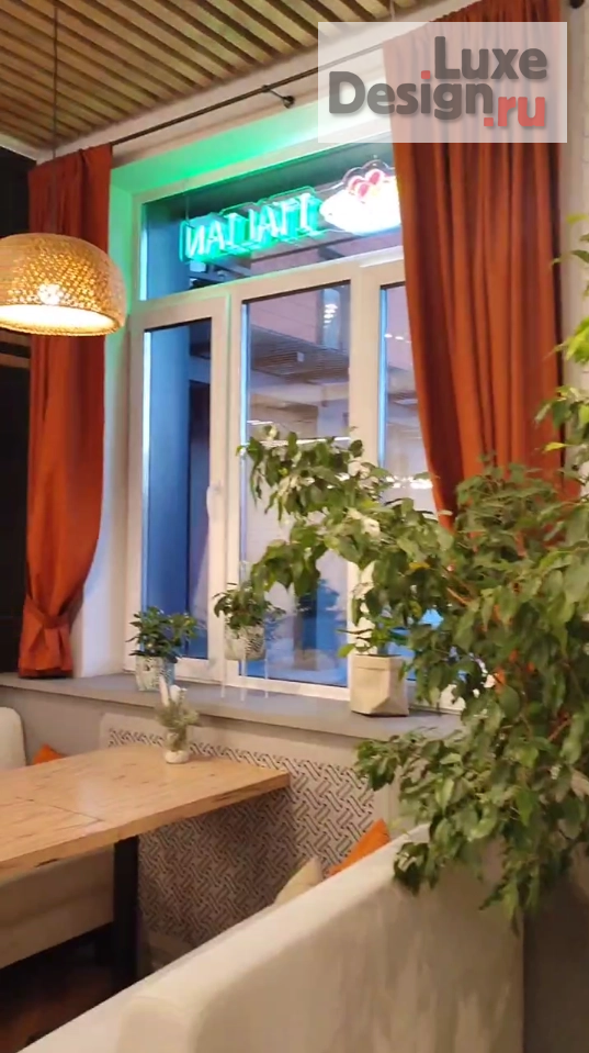 Дизайн интерьера ресторана "Ресторан/кафе/гастробистро" (фото 22)