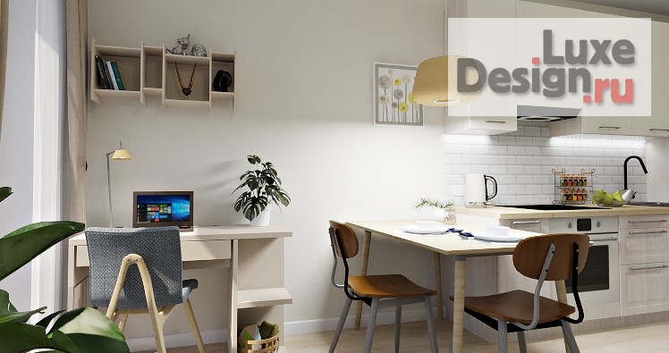 Дизайн интерьера квартиры студии "Квартира-студия для молодой семьи" (фото 11)