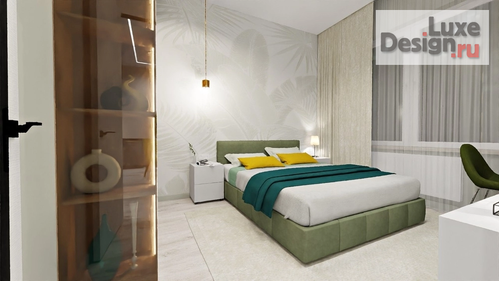 Дизайн интерьера двухкомнатной квартиры "Квартира студия" (фото 11)