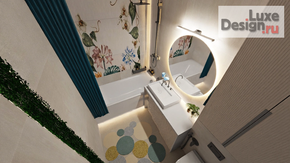 Дизайн интерьера двухкомнатной квартиры "Квартира студия" (фото 7)