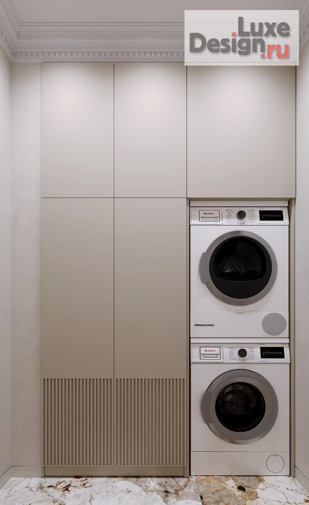 Дизайн интерьера четырехкомнатной квартиры "ЖК "ЕВРОПЕЙСКИЙ БЕРЕГ"" (фото 30)