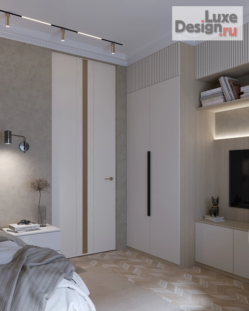 Дизайн интерьера четырехкомнатной квартиры "ЖК "ЕВРОПЕЙСКИЙ БЕРЕГ"" (фото 23)