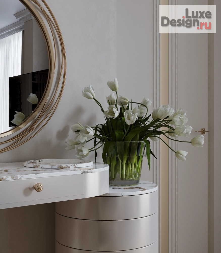 Дизайн интерьера четырехкомнатной квартиры "ЖК "ЕВРОПЕЙСКИЙ БЕРЕГ"" (фото 13)