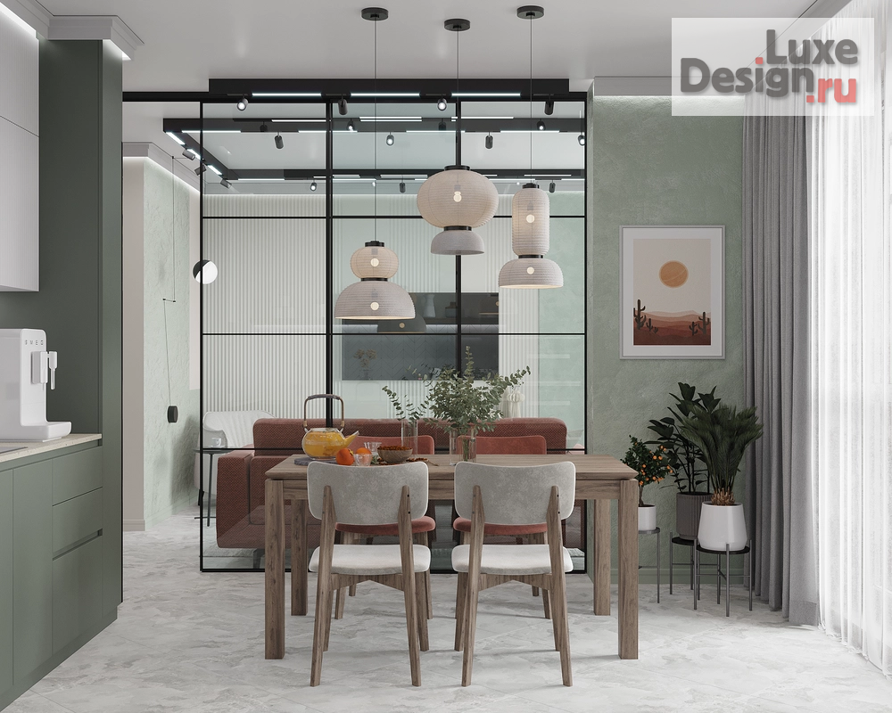 Дизайн интерьера двухкомнатной квартиры "ЖК "VIVANOVA"" (фото 5)