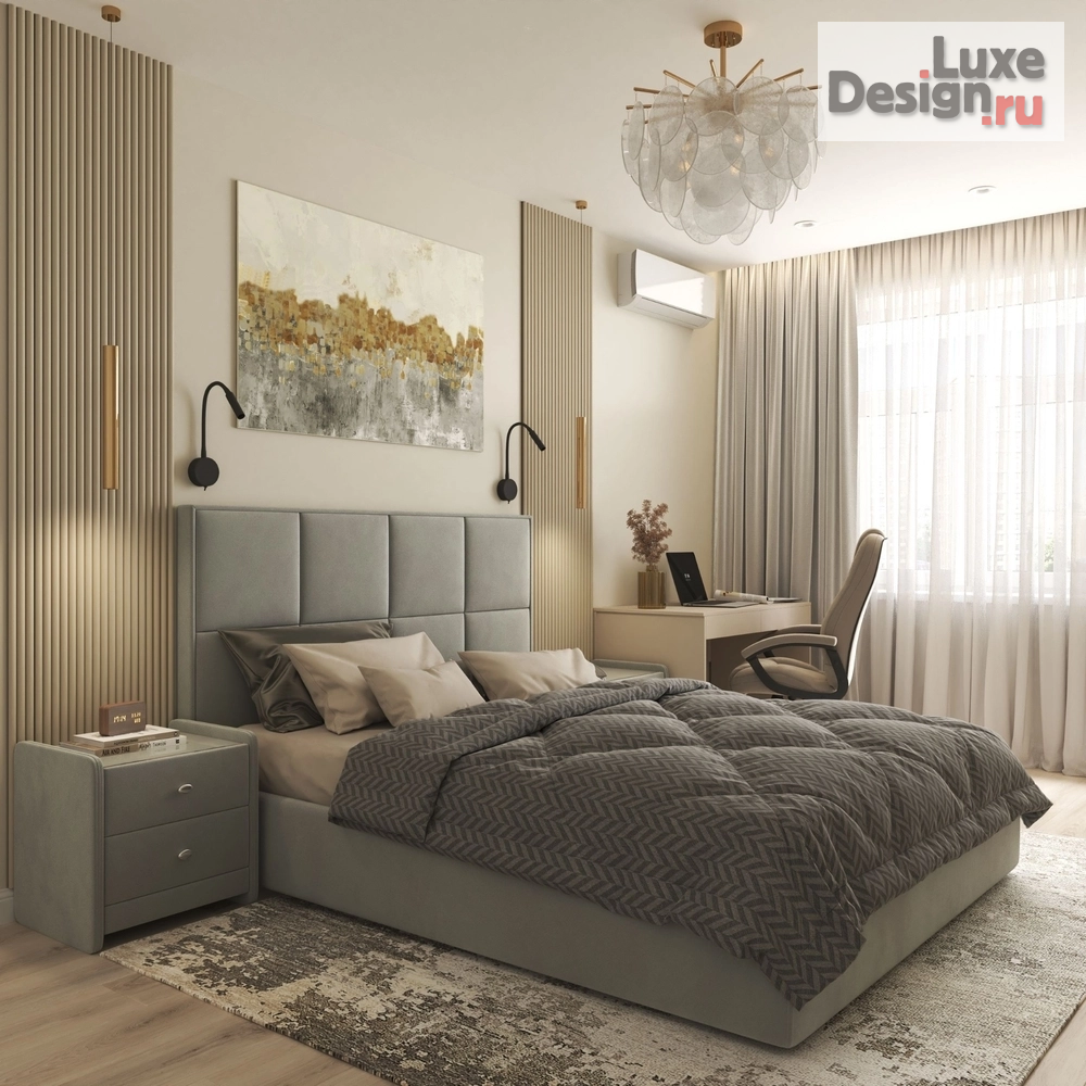 Дизайн интерьера четырехкомнатной квартиры "Квартира в Квартале Основатели" (фото 1)