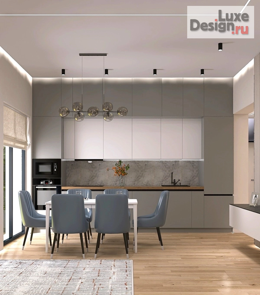 Дизайн интерьера загородного дома "Загородный дом в КП Соловьи" (фото 6)