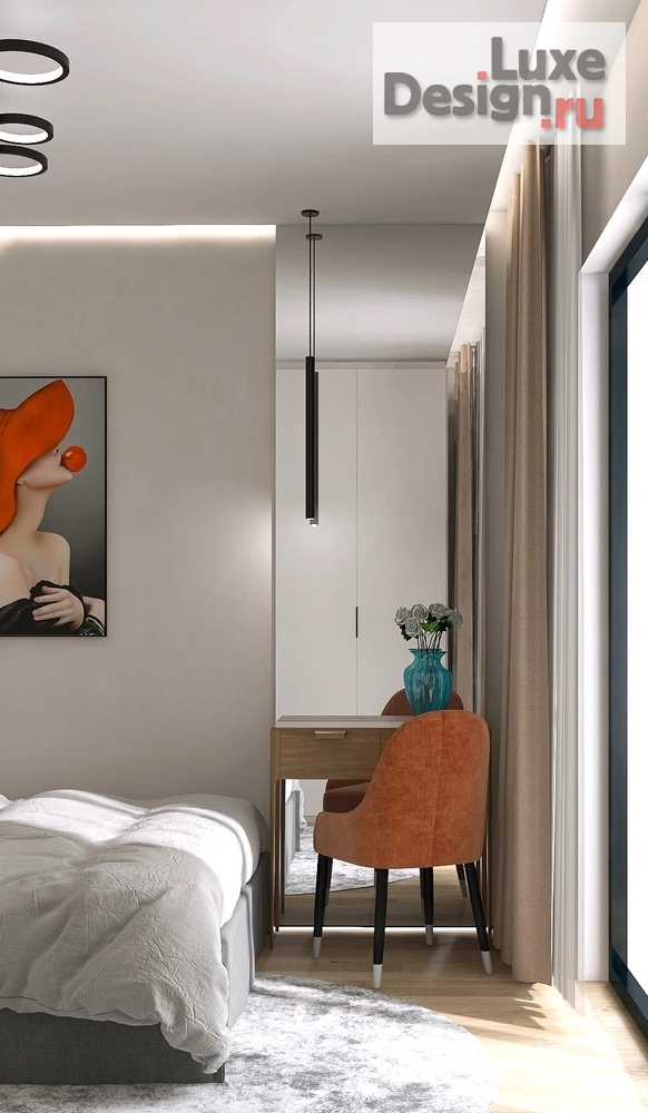 Дизайн интерьера загородного дома "Загородный дом в КП Соловьи" (фото 3)