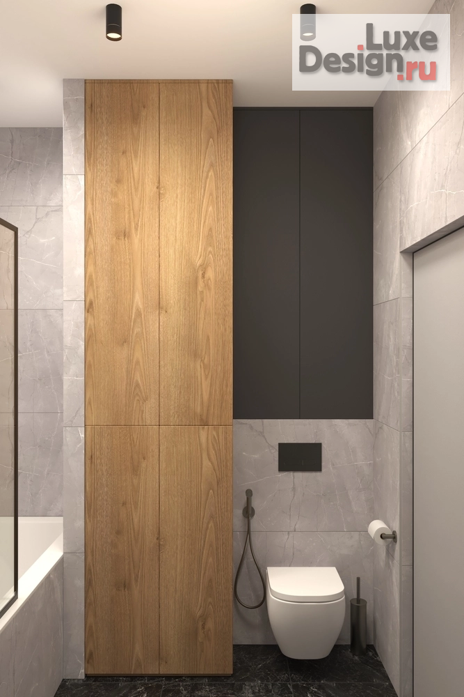 Дизайн интерьера трехкомнатной квартиры "Квартира в доме-небоскребе GRANDO" (фото 14)