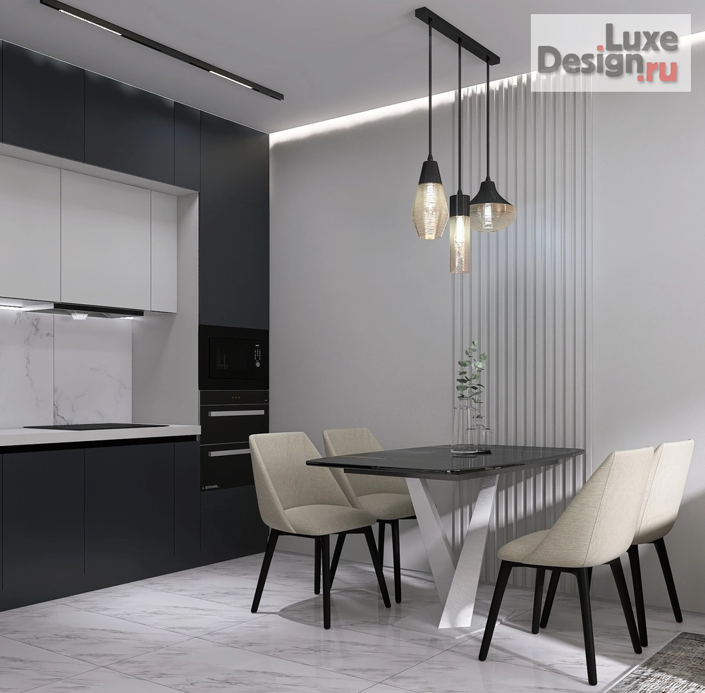 Дизайн интерьера квартиры "Квартира в Квартале Авиатор" (фото 2)