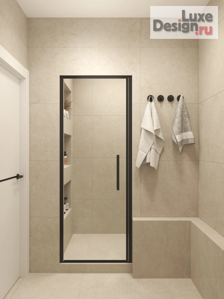 Дизайн интерьера четырехкомнатной квартиры "Квартира в Квартале Основатели" (фото 13)