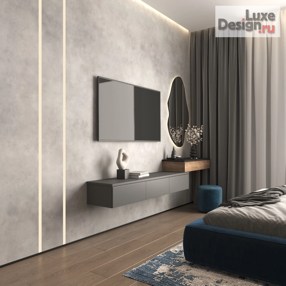 Дизайн интерьера трехкомнатной квартиры "Квартира в доме-небоскребе GRANDO" (фото 8)