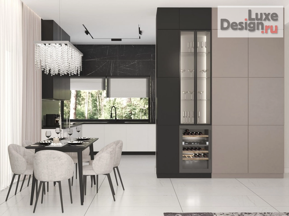 Дизайн интерьера загородного дома "Загородный дом в КП Шишкино" (фото 4)